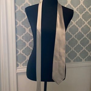 Burberry Silver Necktie